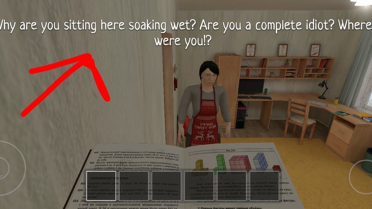 Rare Phrases of Parents in Schoolboy runaway #3 English version! Mirror mode!