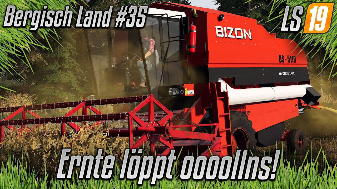 LS19 - Bergisch Land #35 - Ernte löppt oooollns [HD] [german]