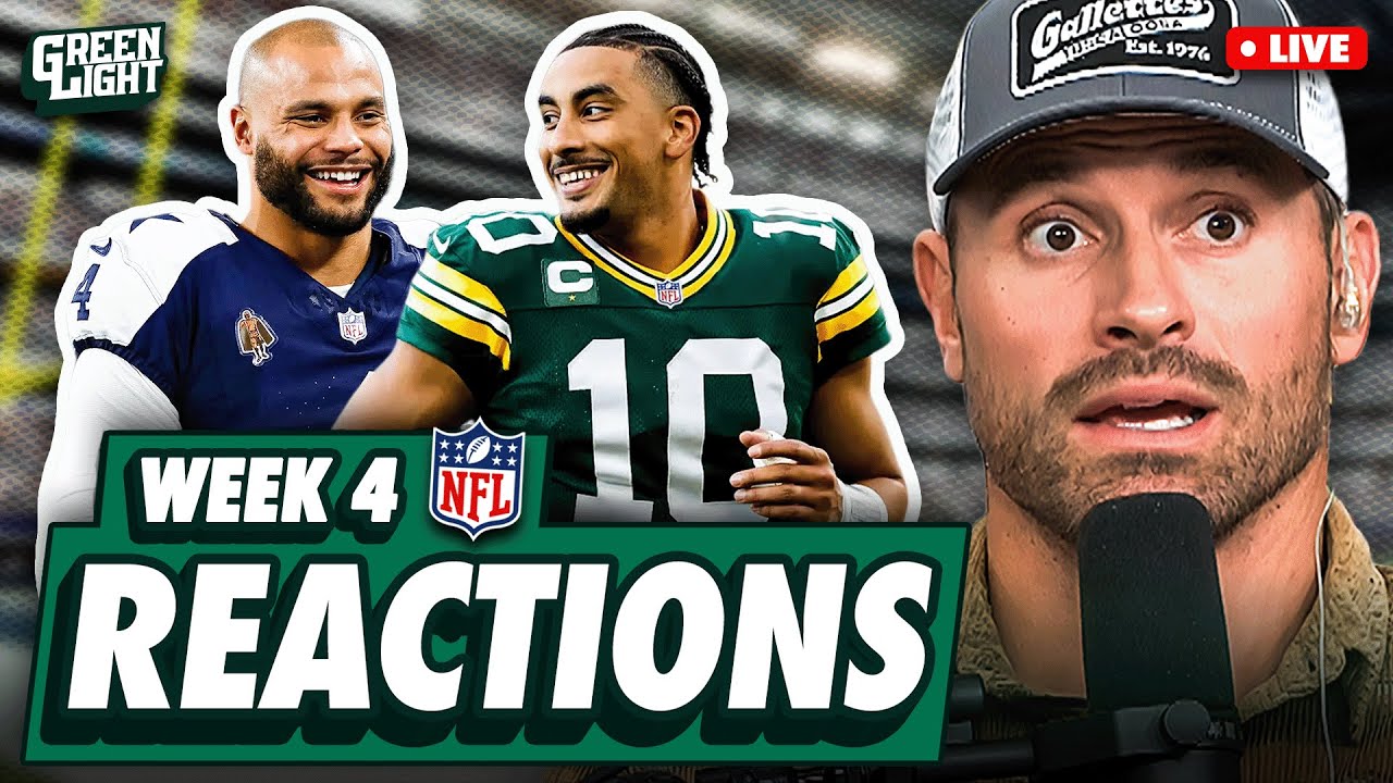 We Hated The Cowboys-Packers Ending, Ravens Are Lost & Eagles Still Undefeated | NFL WK4 Reactions