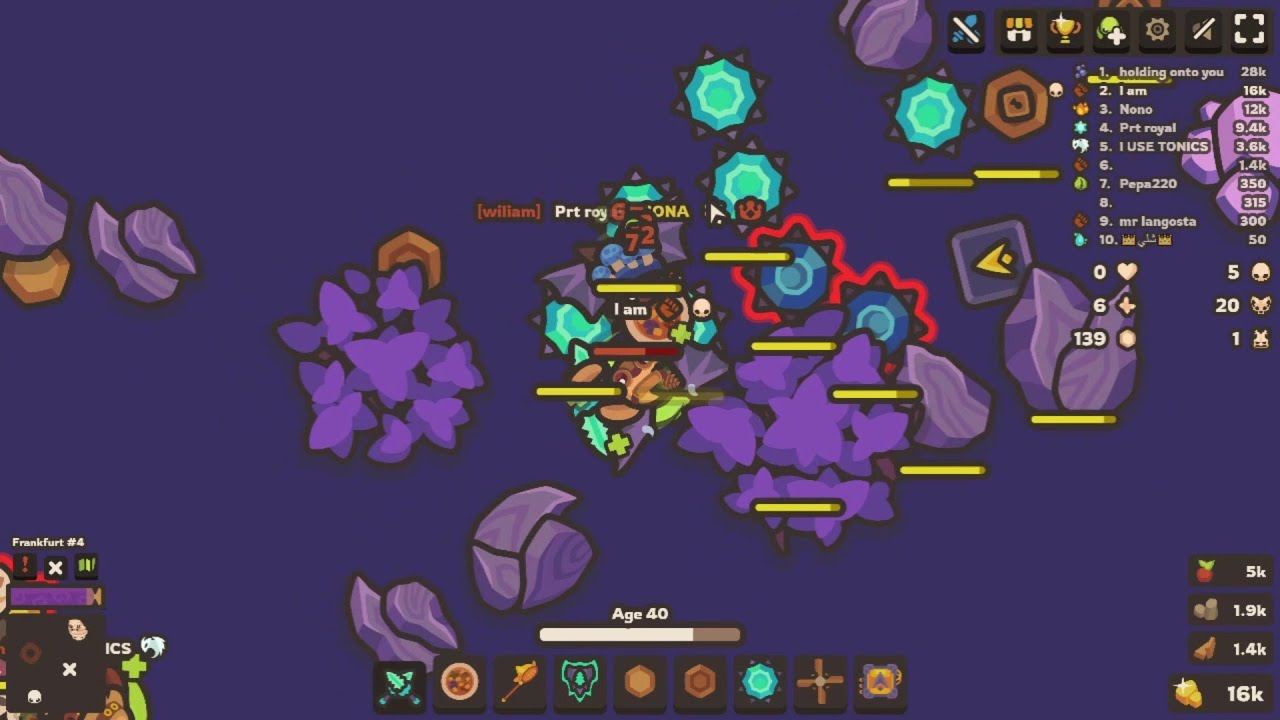 triple and kills compilation#13 (TAMING.IO)