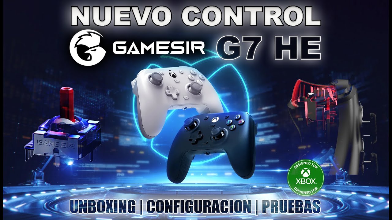 NUEVO CONTROL ANTI DRIFT PARA XBOX SERIES | GAMESIR G7 HE