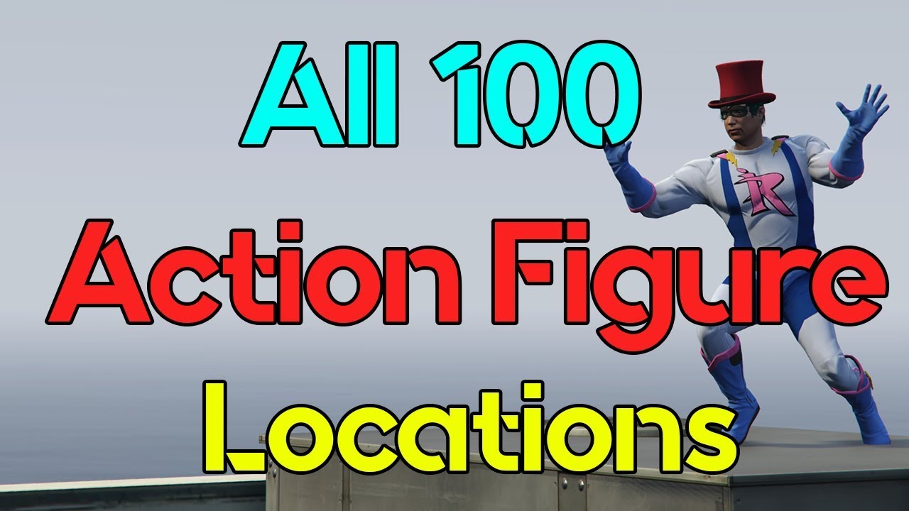 All 100 Action Figure Locations in GTA Online