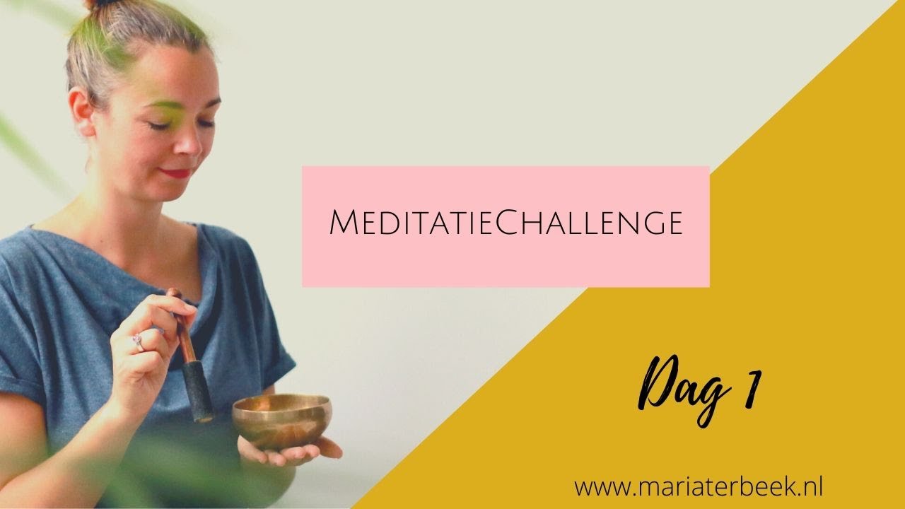 Dag 1 meditatie challenge 3 staps ademruimte