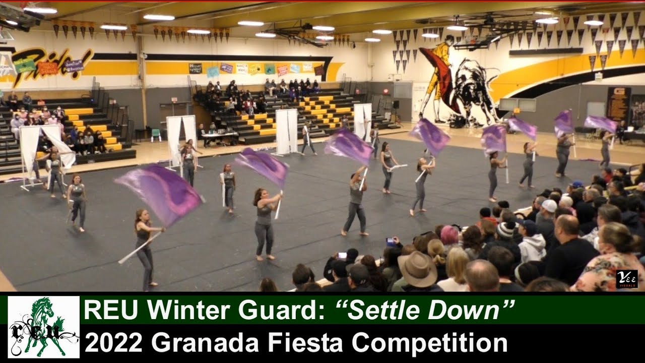 2022 REU Winter Guard at Granada Fiesta Competition: 