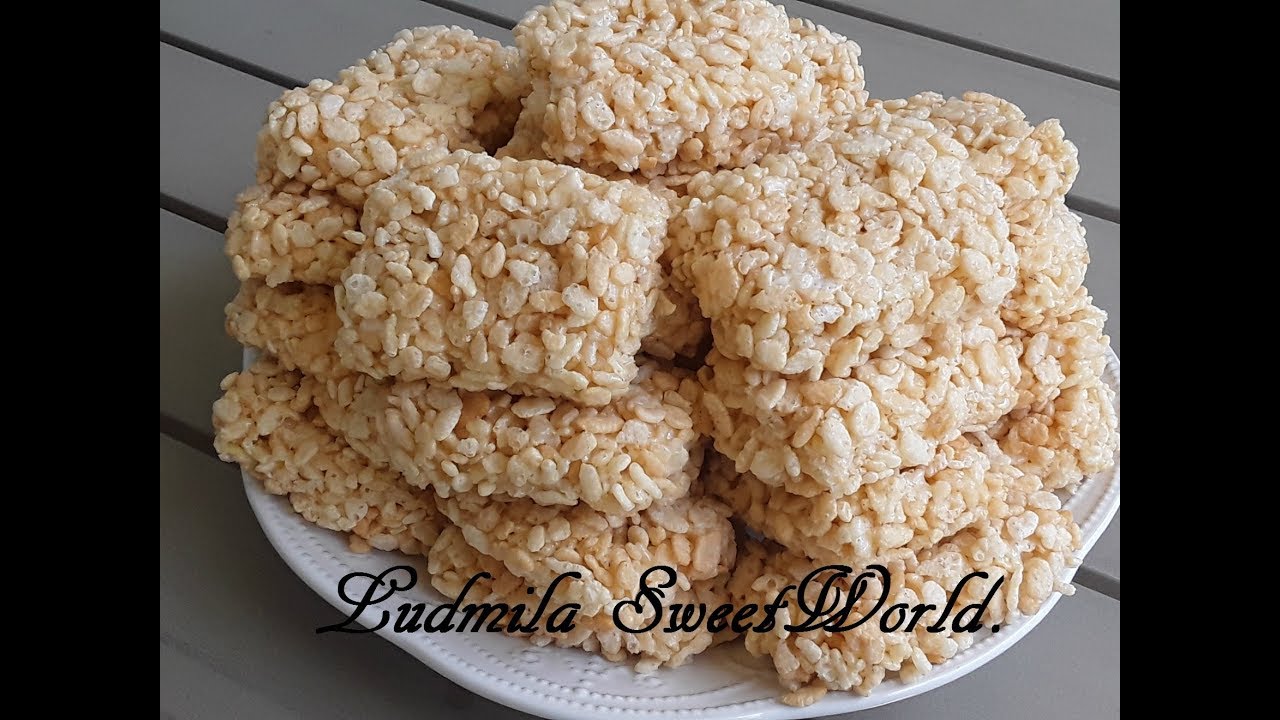 Сладкий Воздушный Рис. Rice Krispies.