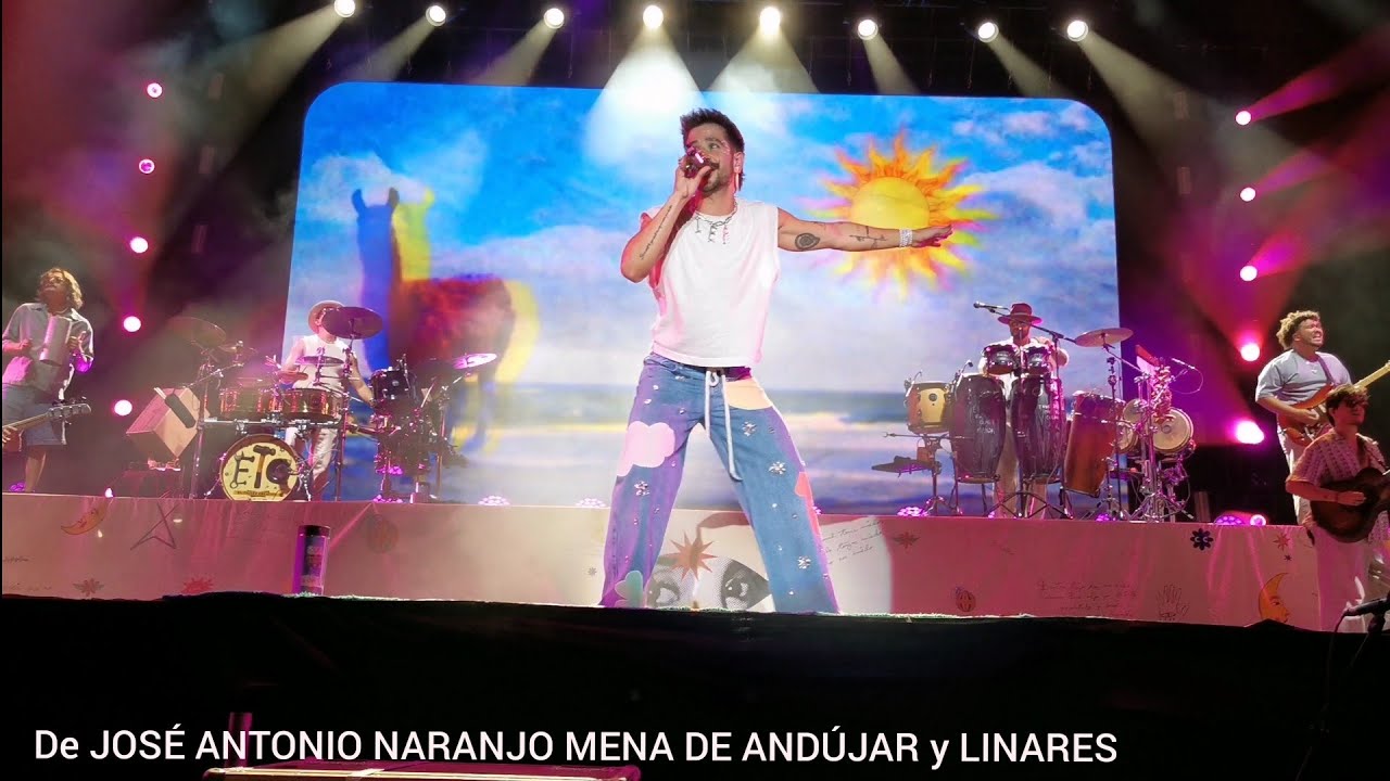 11.CAMILO ( CONCIERTO COMPLETO / Móvil 1°) 31-8-2025 LINARES ~ NUESTRO LUGAR FELIZ TOUR ~ ESPAÑA
