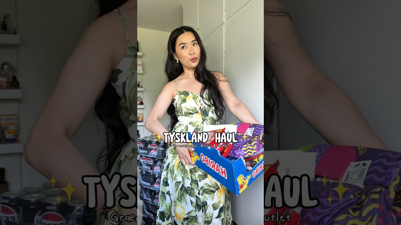 Tyskland haul🛍️✨💋 #haul #gr&aelig;nsehandel #tyskland #gr&aelig;nsen #indsk&oslash;bshaul #primark #outlet