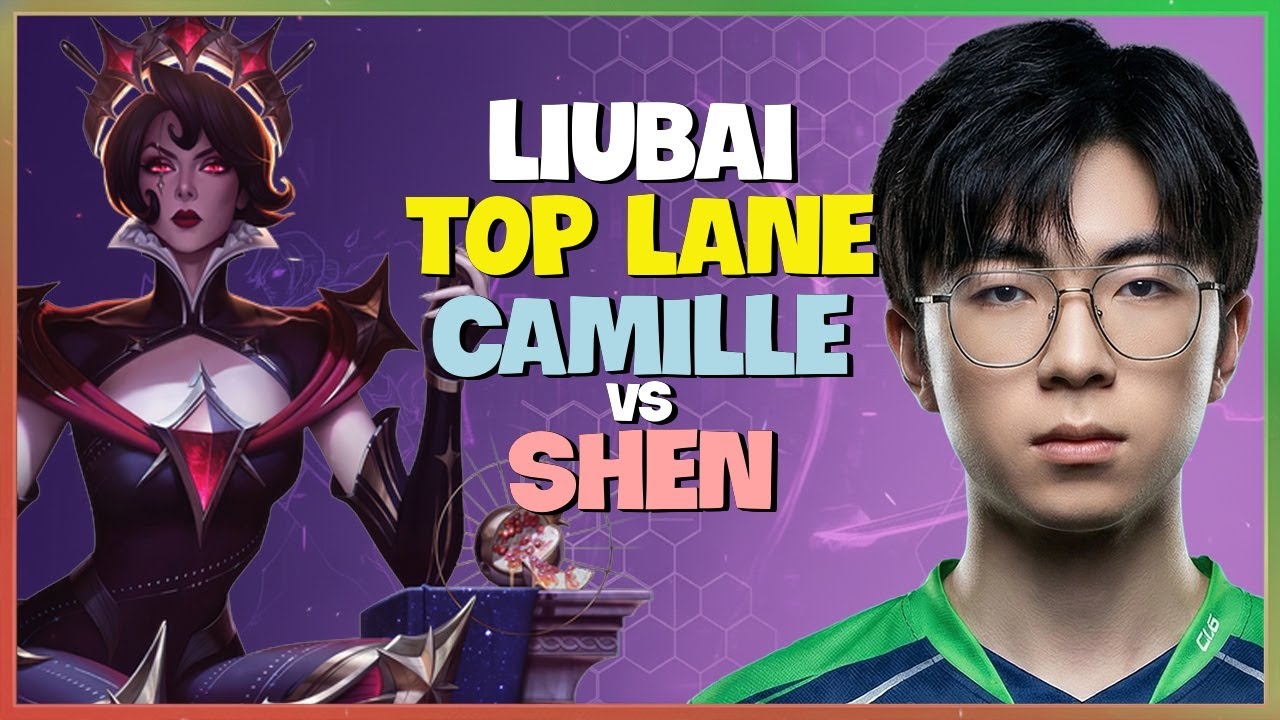 Rank 1 Camille : This Dude is WRECKING Shen on the Super Server - Engsub