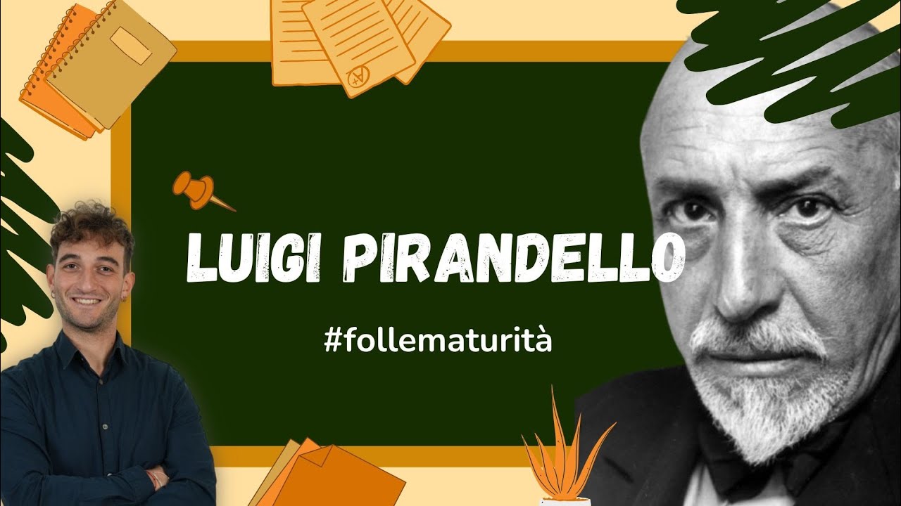 LUIGI PIRANDELLO ripasso completo per MATURITÁ ed INTERROGAZIONI in 10 MINUTI