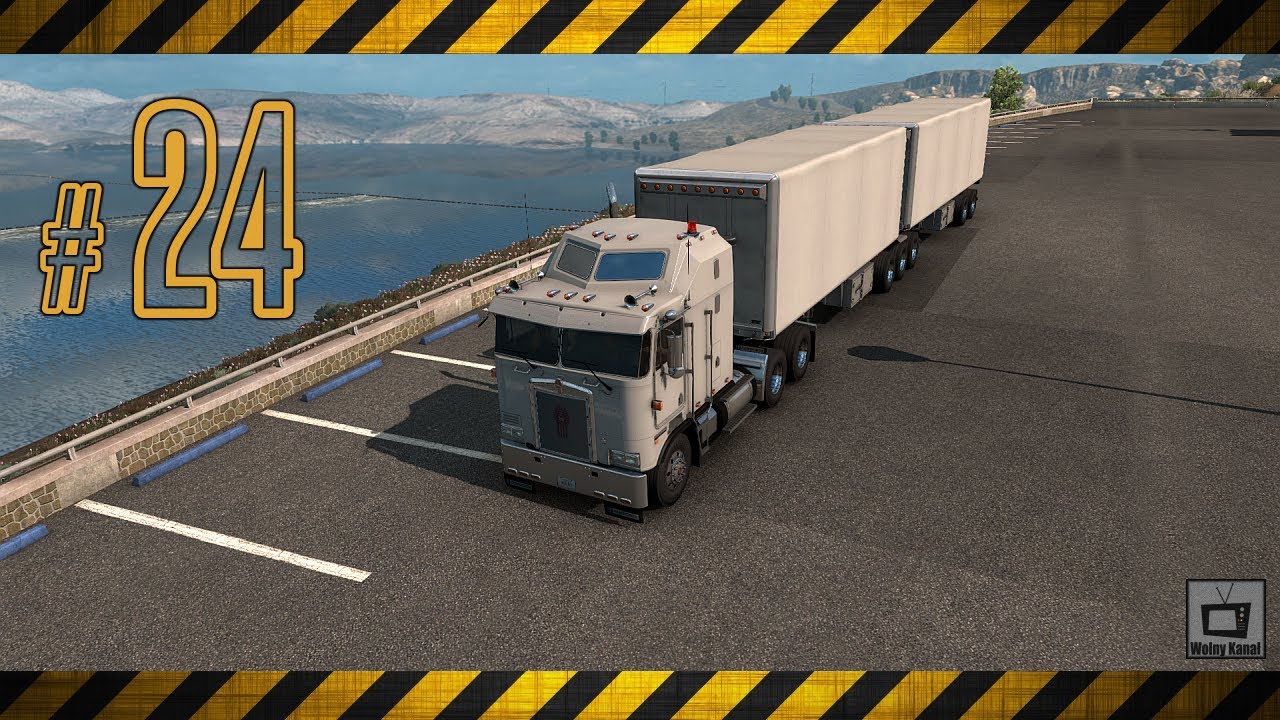 American Truck Simulator #24 - Washington - stan wiecznie zielony.