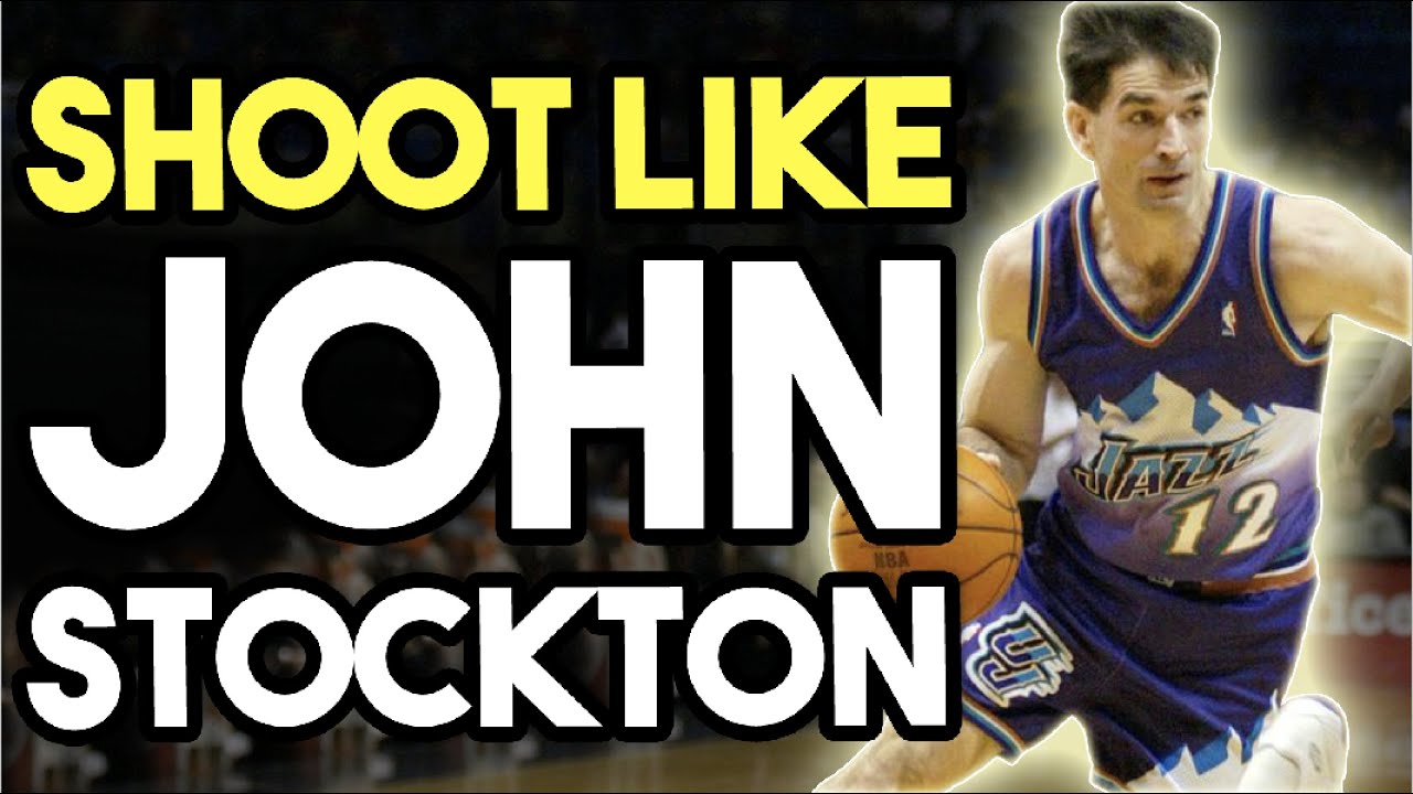 John Stockton Basketball Shooting Form