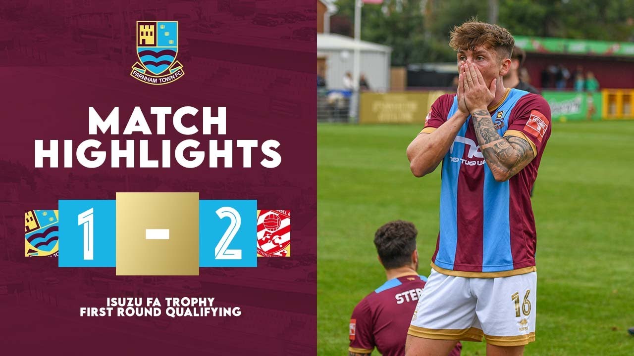 BEATEN in the FA Trophy | Farnham Town vs Flackwell Heath | Full Match Highlights