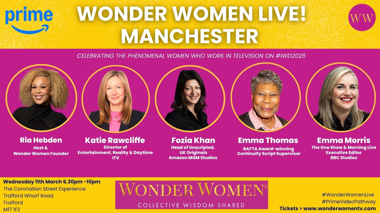 Wonder Women Live Manchester 2026 Promo Video