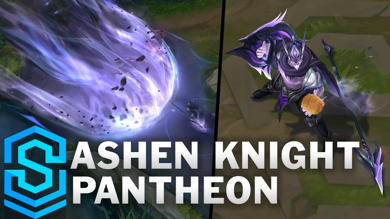 Ashen Knight Pantheon Skin Spotlight - Pre-Release - League of Legends