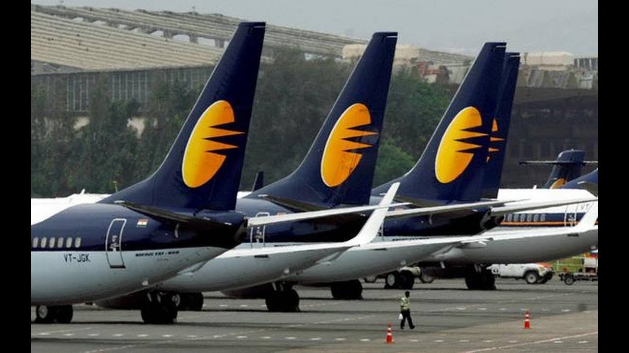 Jet Airways Employees Address the Media After Airline Suspends All Operations