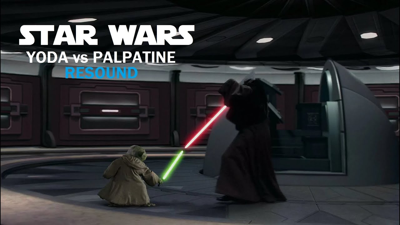 STAR WARS || Yoda vs Palpatine SFX RE-SOUND #StarWars #Yoda #Palpatine #BenBurtt