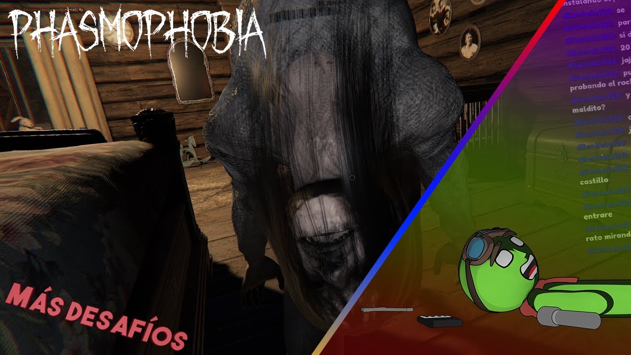 Sustos y un poco difícil sacar las pruebas en este desafío | Phasmophobia | En Español