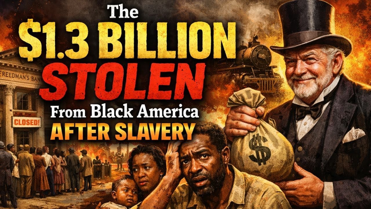 The $1.3 Billion Stolen From Black America After Slavery