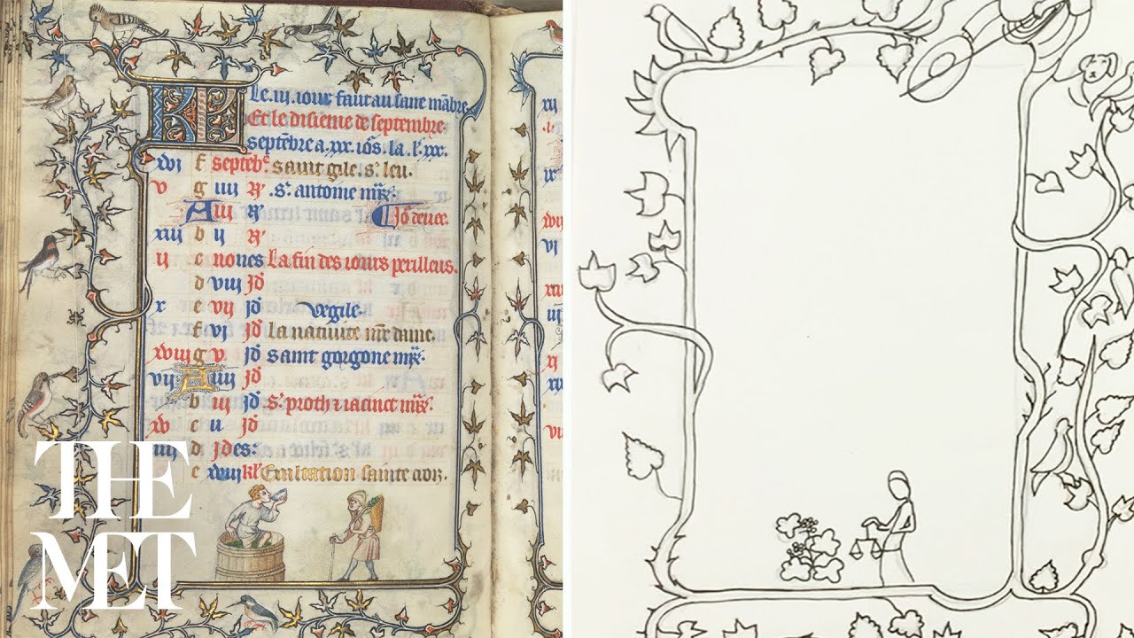 How to draw a decorative border | Drop-in Drawing