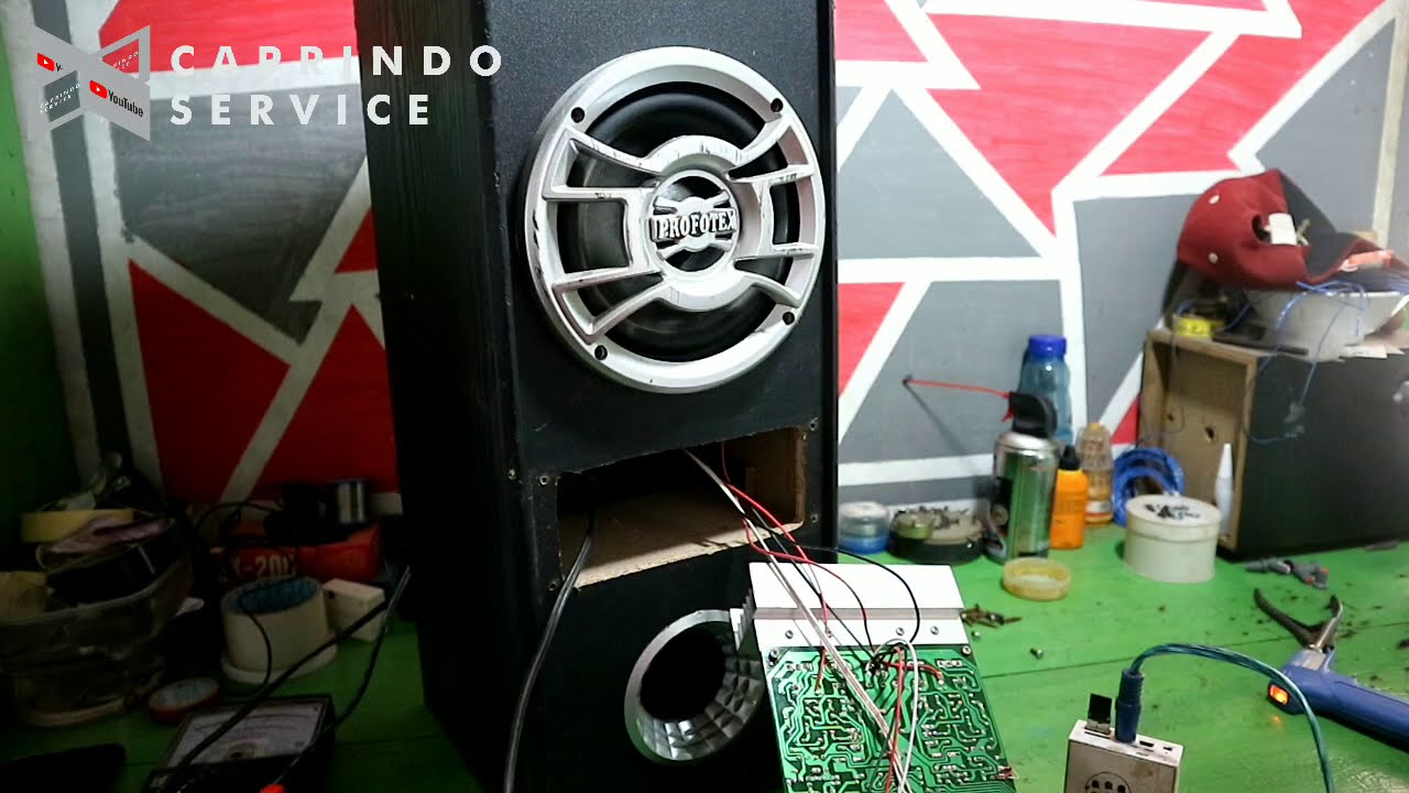 Cara Merakit Speaker Aktif Sendiri