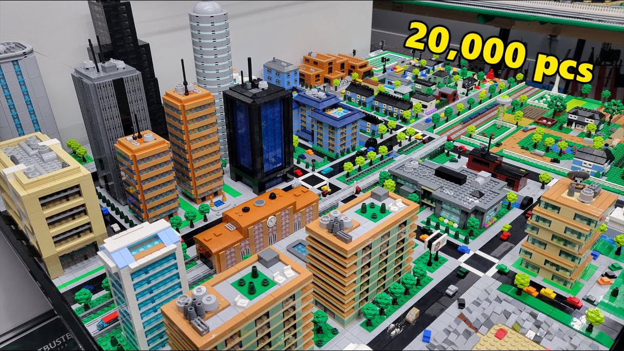 Microscale LEGO City | Complete Overview