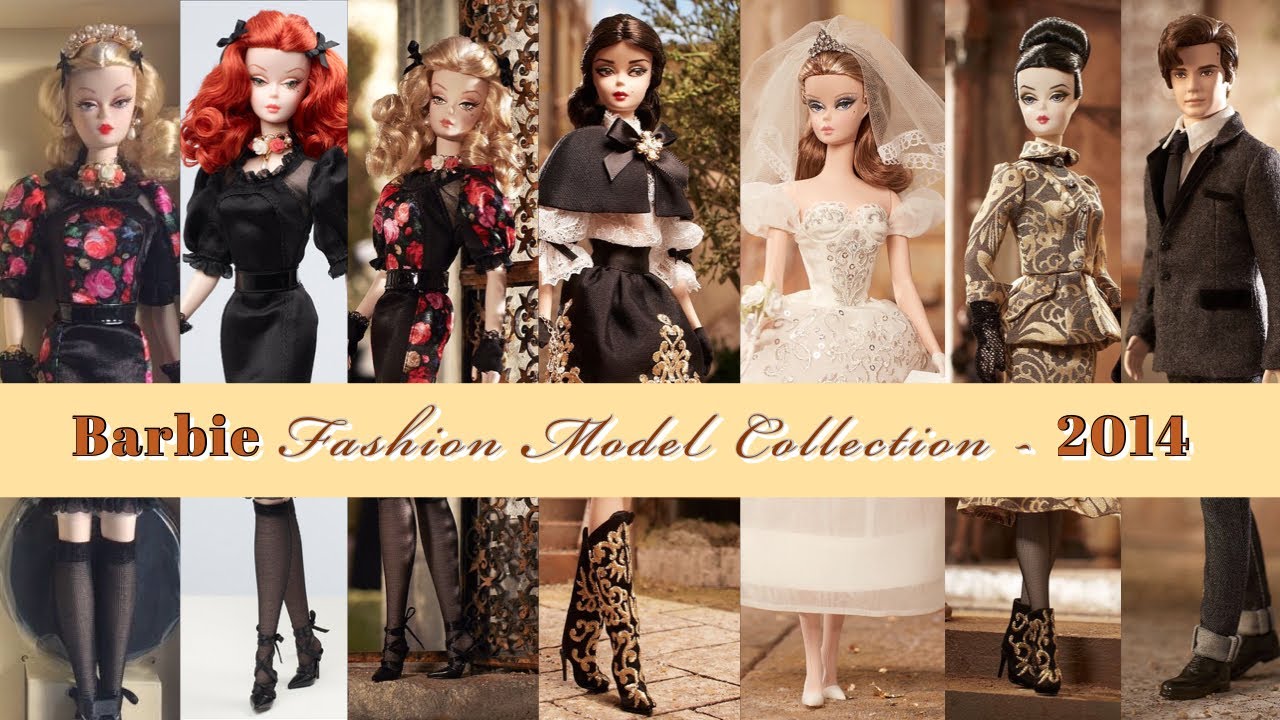 2014 BFMC❤️ BARBIE Fashion Model Collection ✅ CHECKLIST ✅ 😍 Barbie Silkstone COMPILATION
