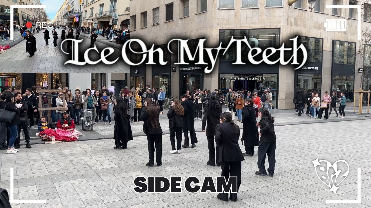 [SIDECAM | KPOP IN PUBLIC, FRANCE ] | ATEEZ ‘ ICE ON MY TEETH ’ | Dance cover by BGZ