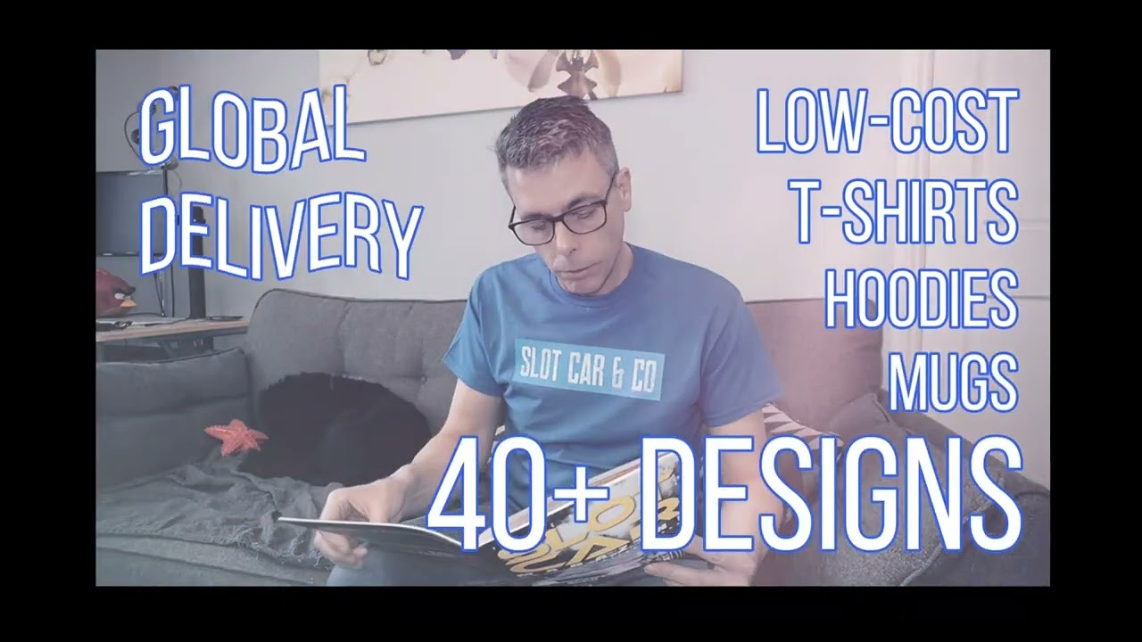 Slot Car Merch Store - Track Fans TV! #slotcars #scalextric #slotcarsareback