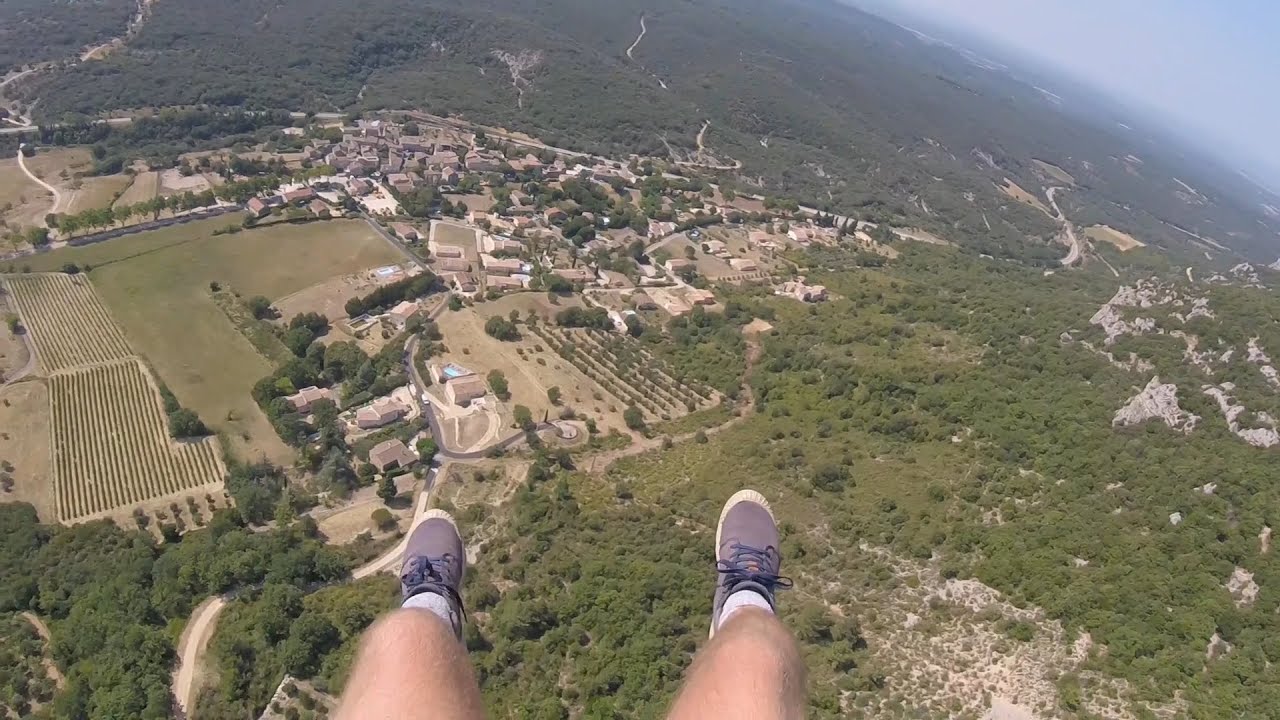 Parapente - Premier vol - Mont Bouquet