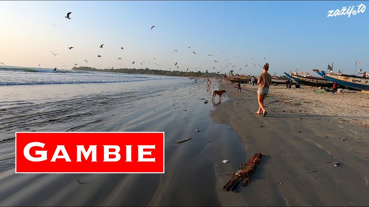 GAMBIE 2019 | 10. d&iacute;l: Pl&aacute;ž v Sanyangu