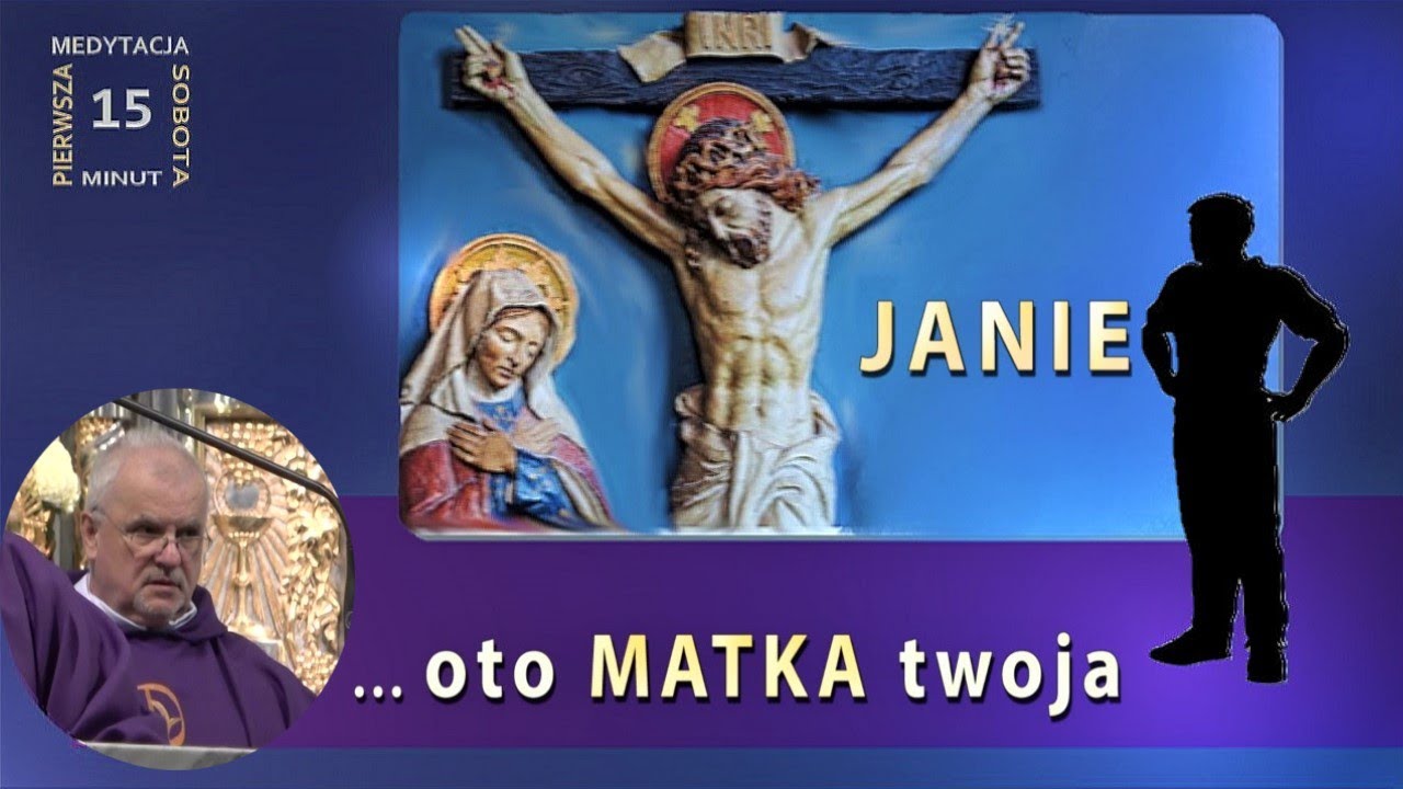 JANIE, oto MATKA twoja - o. Michał Chaciński OFMConv. [Medytacja Różańcowa] | NIEPOKALANÓW