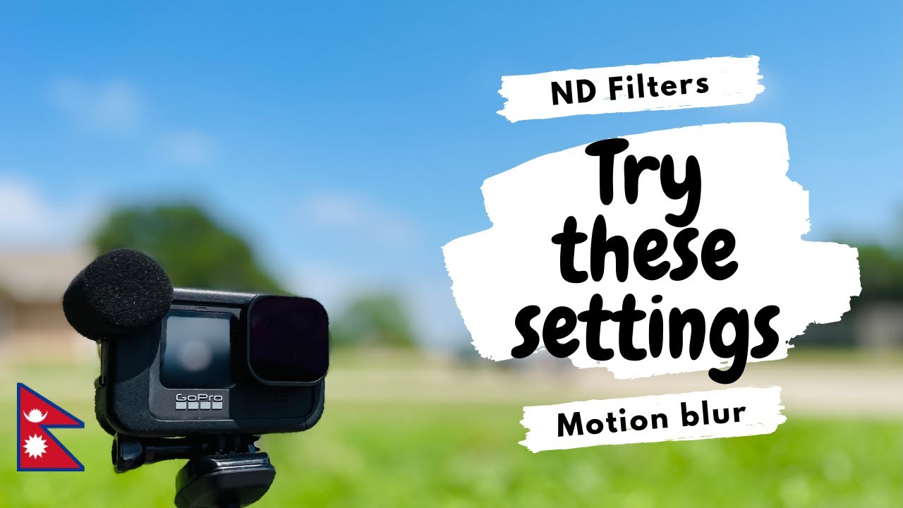 How to Get Motion Blur on GoPro hero 7-9 with nd filter| giveaway details| episode 17