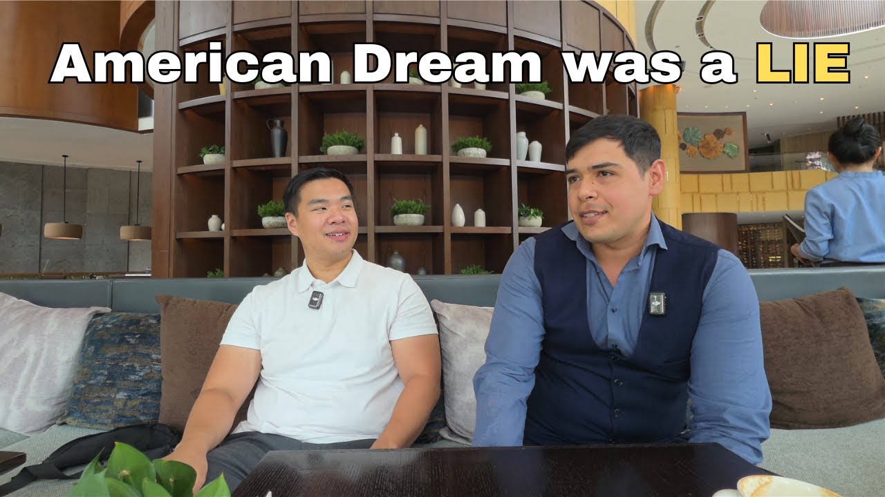 He knew the American Dream was DEAD (He's never going back)