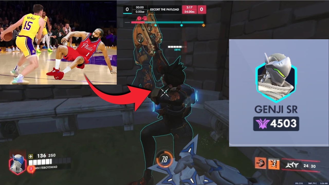 larping as a champ genji (Wockstar)