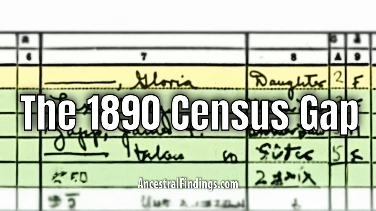 AF-1083: Navigating the 1890 Census Gap | Ancestral Findings Podcast
