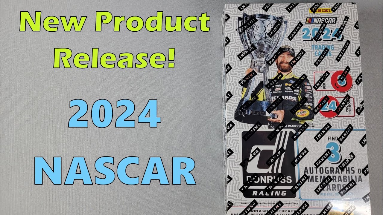 Brand New! 2024 NASCAR Donruss Racing is finally here