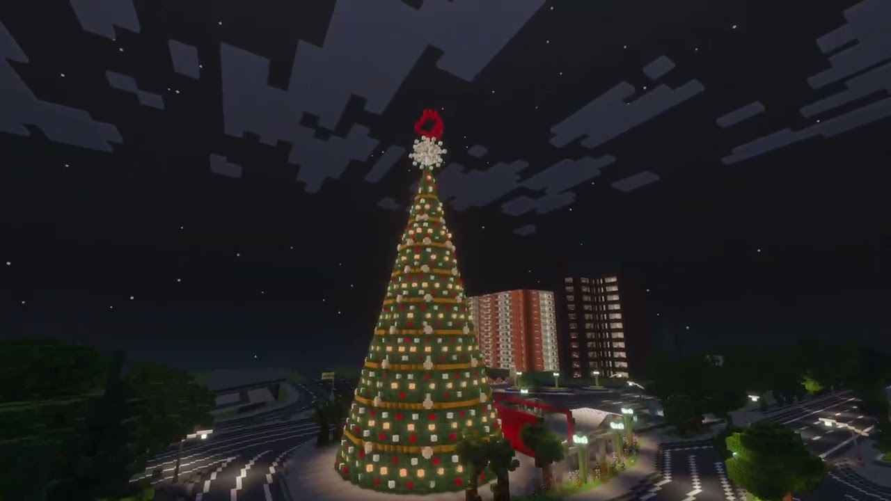 🎄🇬🇹Inauguración Árbol Gallo en Minecraft 2025✨💖