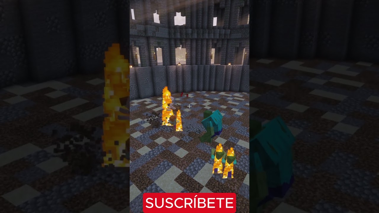 Esqueleto mutante VS Zombies mutante #minecraft #shorts #vs