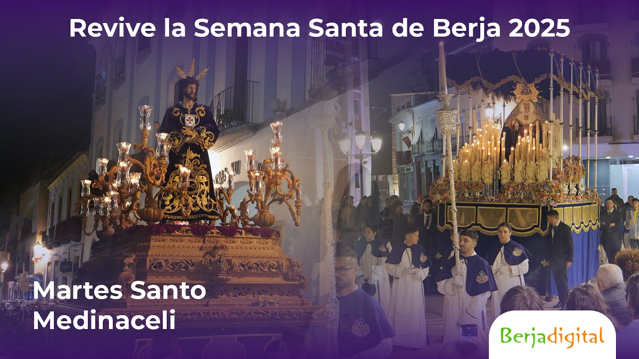 Revive el Martes Santo de Berja 2025 - Medinaceli