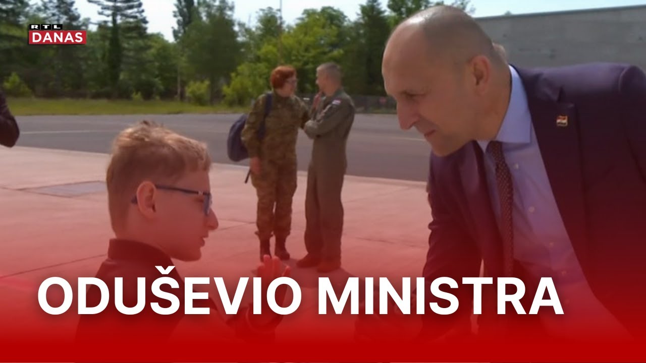 Matej (11) postao zvijezda Ratnog zrakoplovstva | RTL Danas