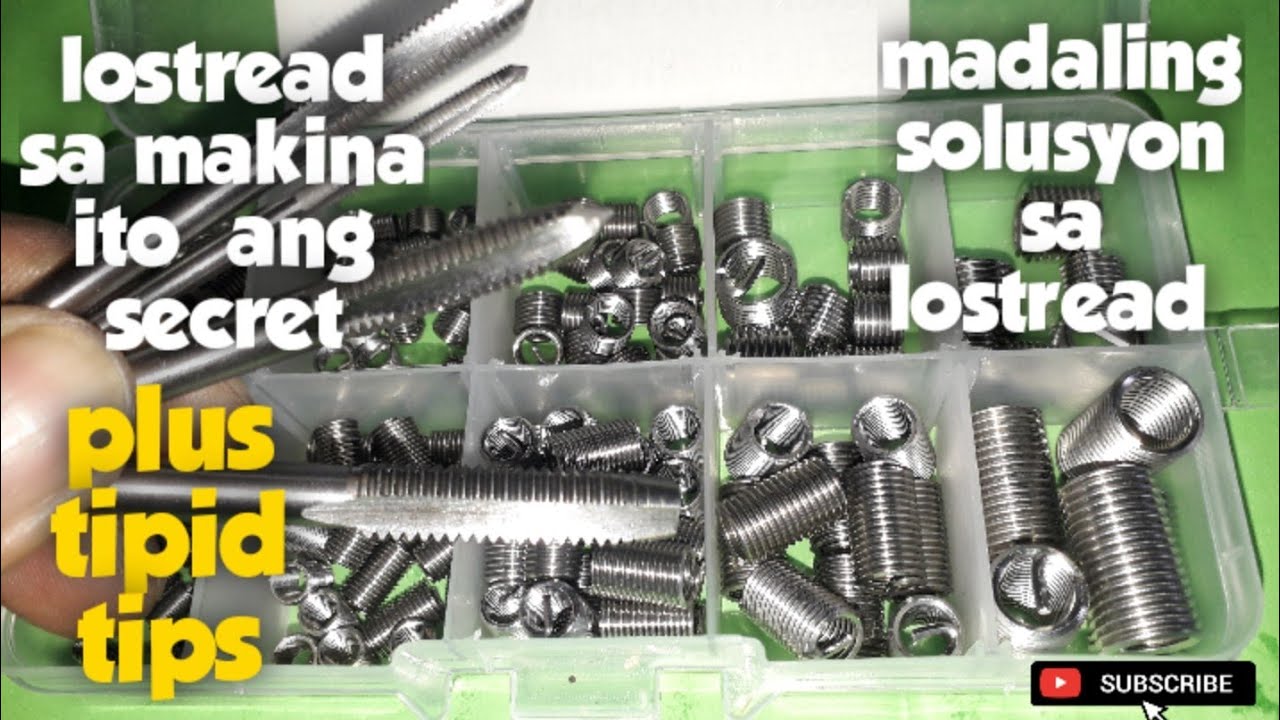 Easy way to fix stripped bolt hole threads at home