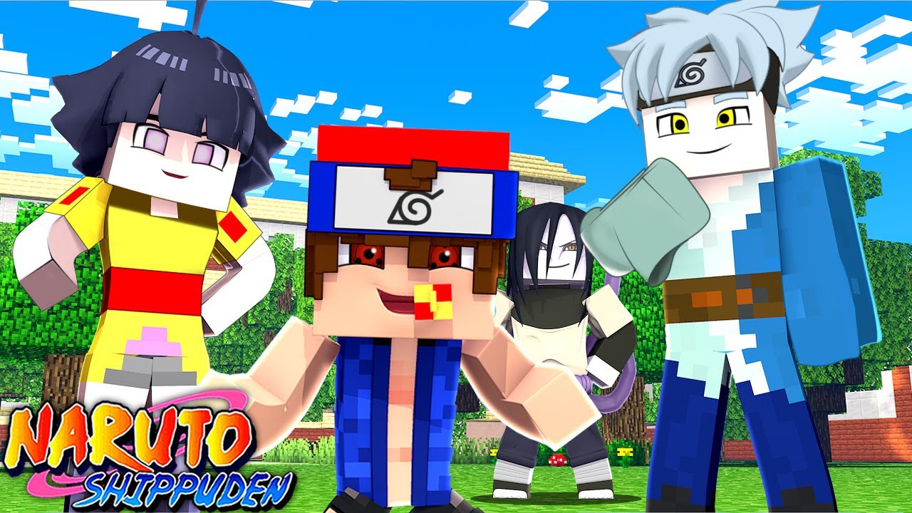 Minecraft - Who's Your Family? O FILHO DO MITSUKI E HIMAWARI UZUMAKI ! NARUTO SHIPPUDEN