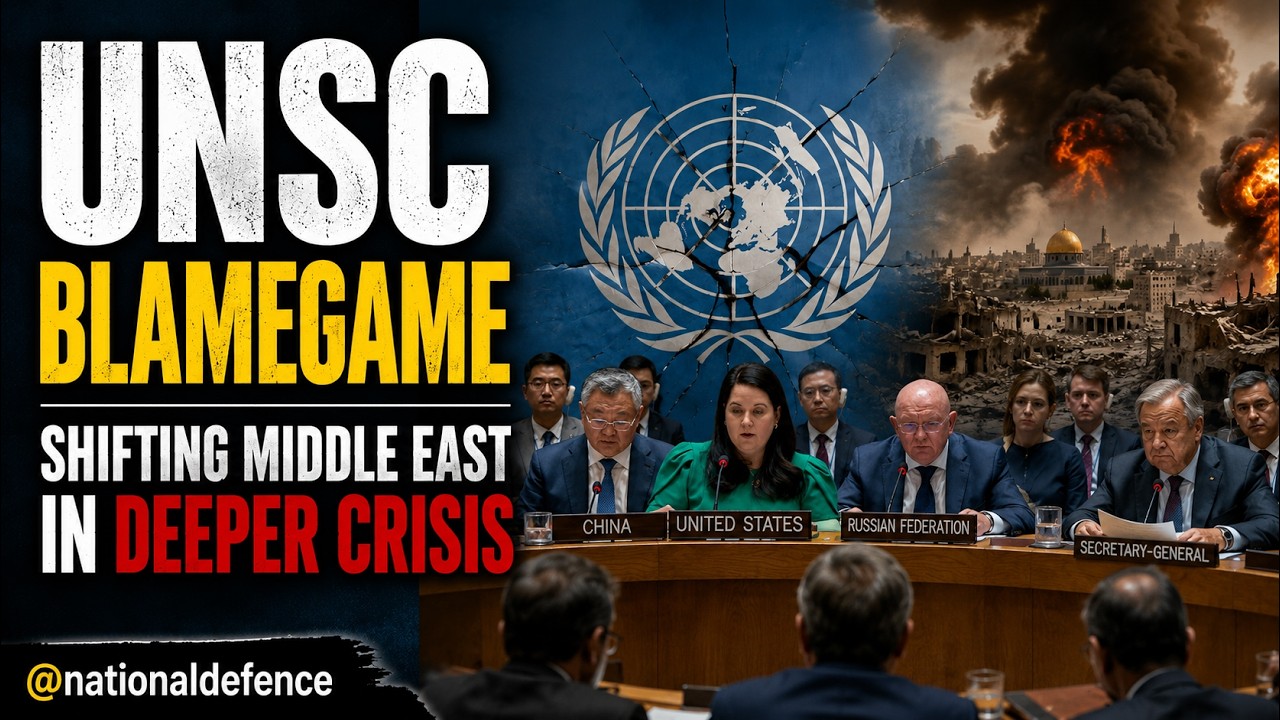 UN Security Council Blamegame Shifting Middle East In Deeper Crisis