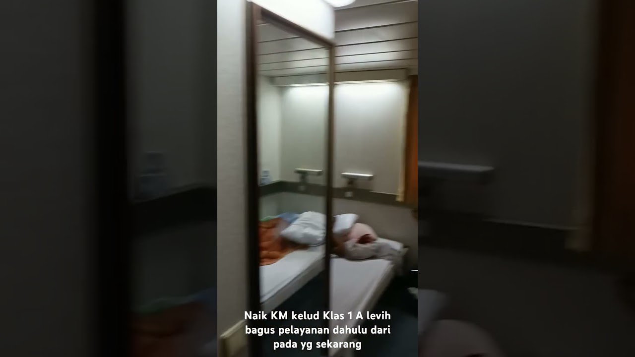 Naik Kapal KM Kelud kelas 1 a