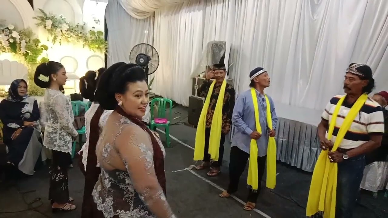 langen beksan tayub terop dalem ipun Bpk margo ibu sumiarti