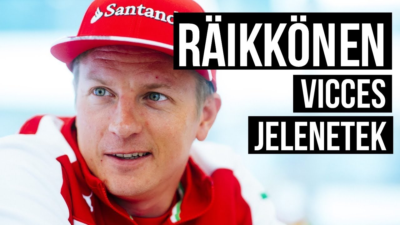 Räikkönen - Vicces jelenetek