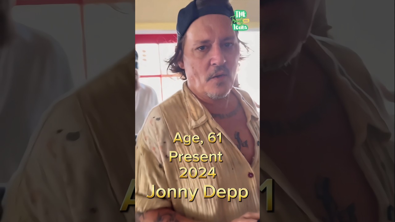 Jonny Depp Life now #johnnydepp #piratesofthecaribbean #jacksparrow #beforeandafter #antesedepois
