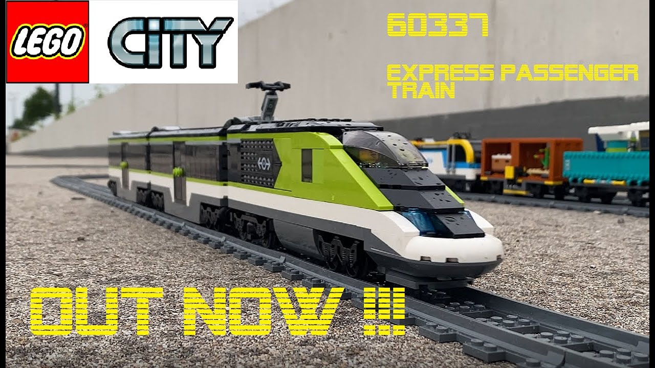 LEGO&reg; - 60337 - Express Passenger Train - Build and test drive