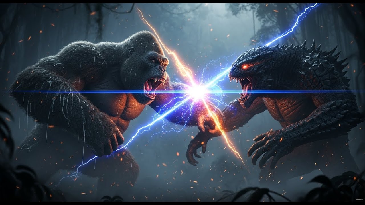 kingkong vs mystery beast the most intense unexpected encounter