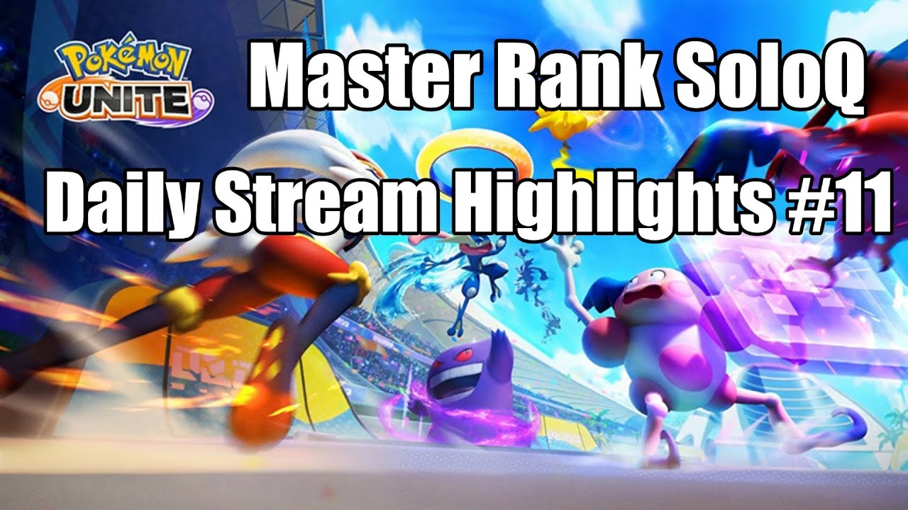C9 Cris POKEMON UNITE MASTER RANK SoloQ Daily Highlights #11